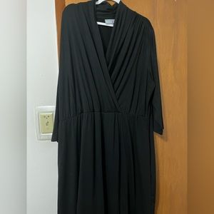 Avenue dress plus size black dress